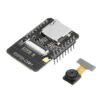 Carte ESP32-CAM avec caméra OV2640 sur fond blanc