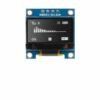 Afficheur OLED 0,96 pouce 128x64 I2C SSD1306 sur fond blanc