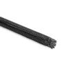 Gaine tressée polyester noire HELU HGP 2-7MM (98137), Ø 2-7 mm