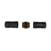 Coupleur RJ45 Cat.6A blindé IP68 noir LogiLink NP0086