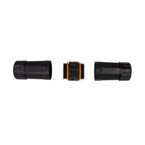 Coupleur RJ45 Cat.6A blindé IP68 noir LogiLink NP0086