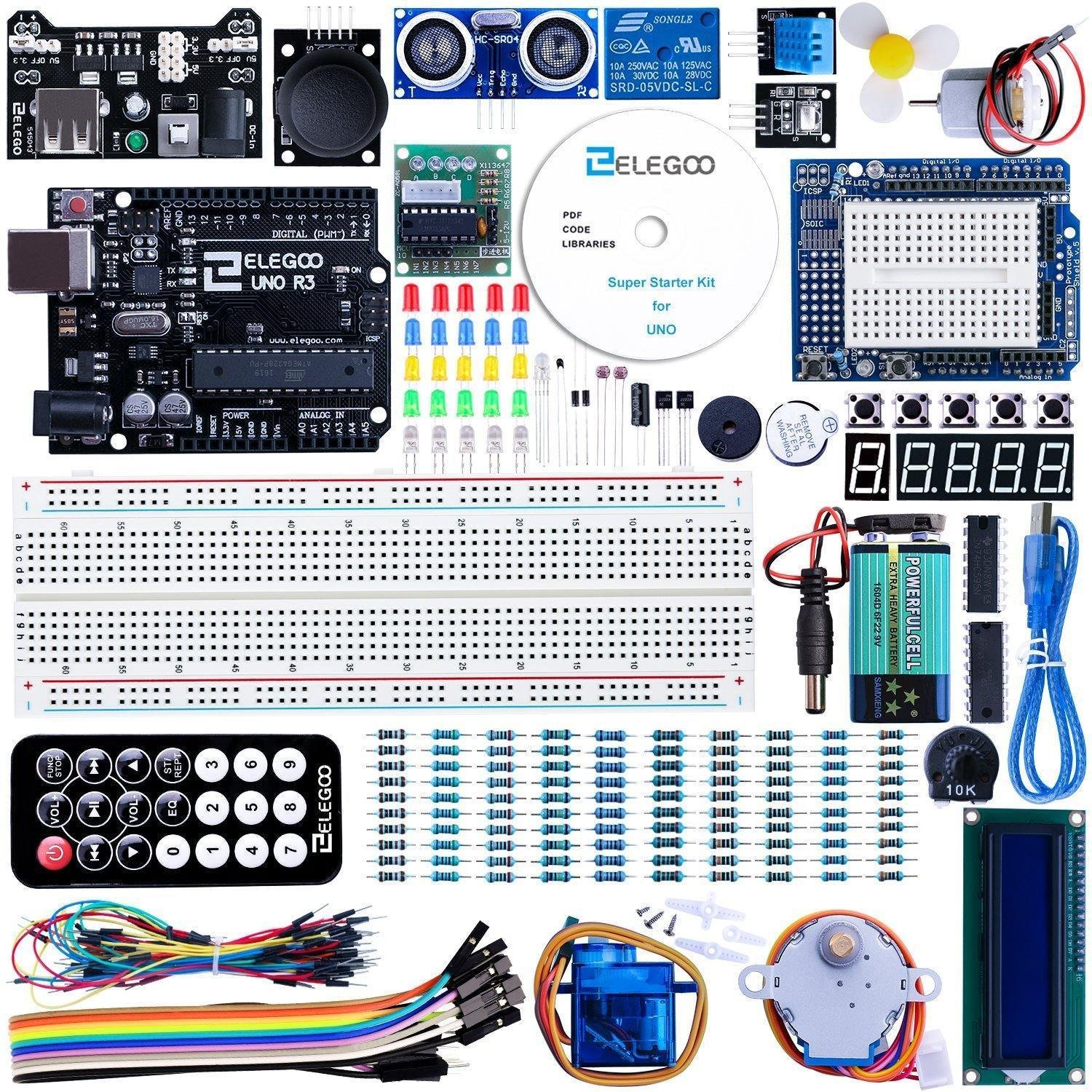 ELEGOO UNO R3 Super Starter Kit ELEGOO UNO R3 Super Starter Kit