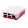 Boîtier officiel Raspberry Pi 4 (rouge/blanc)