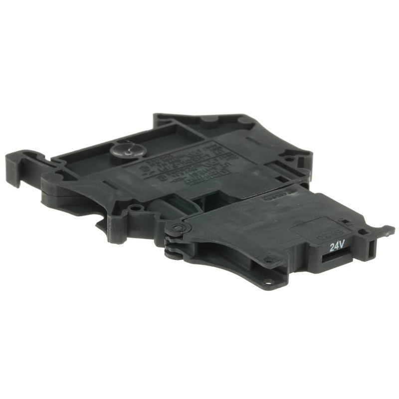 Phoenix Contact UT 4-HESILED 24 (5X20) 3046090 Borne porte-fusible rail DIN avec LED Phoenix Contact UT 4-HESILED 24 (5X20) 3046090